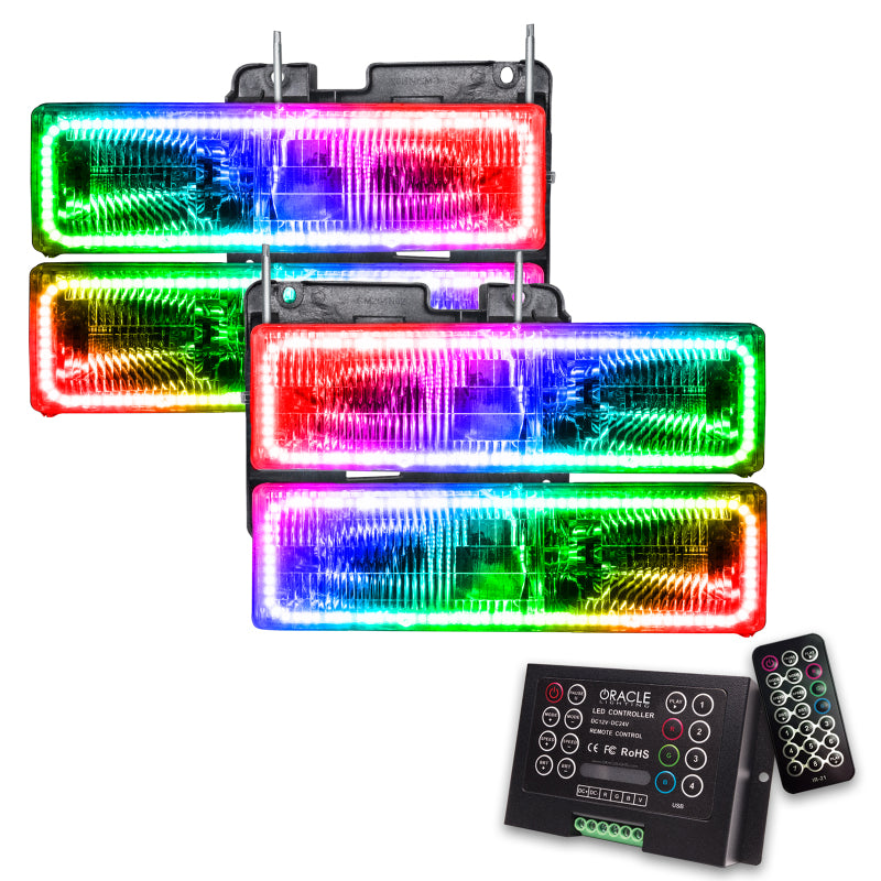 ORACLE Lighting Oracle 88-02 Chevrolet C10 SMD HL - ColorSHIFT w/ 2.0 Controller