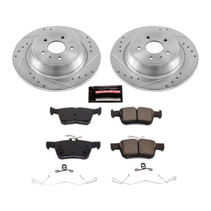 PowerStop Power Stop 17-19 Ford Escape Rear Z23 Evolution Sport Brake Kit