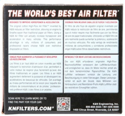 K&N Engineering K&N Filter 3/4 inch Flange 2 inch OD 2 1/2 inch Height