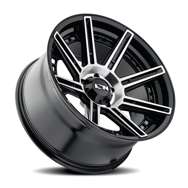ION Wheels ION Type 149 20x10 / 8x165.1 BP / -24mm Offset / 125.2mm Hub Black/Machined Wheel