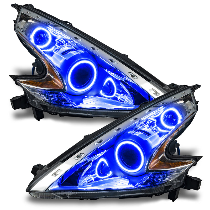 ORACLE Lighting Oracle Nissan 370 Z 09-20 Dual Halo Kit - ColorSHIFT w/ Simple Controller