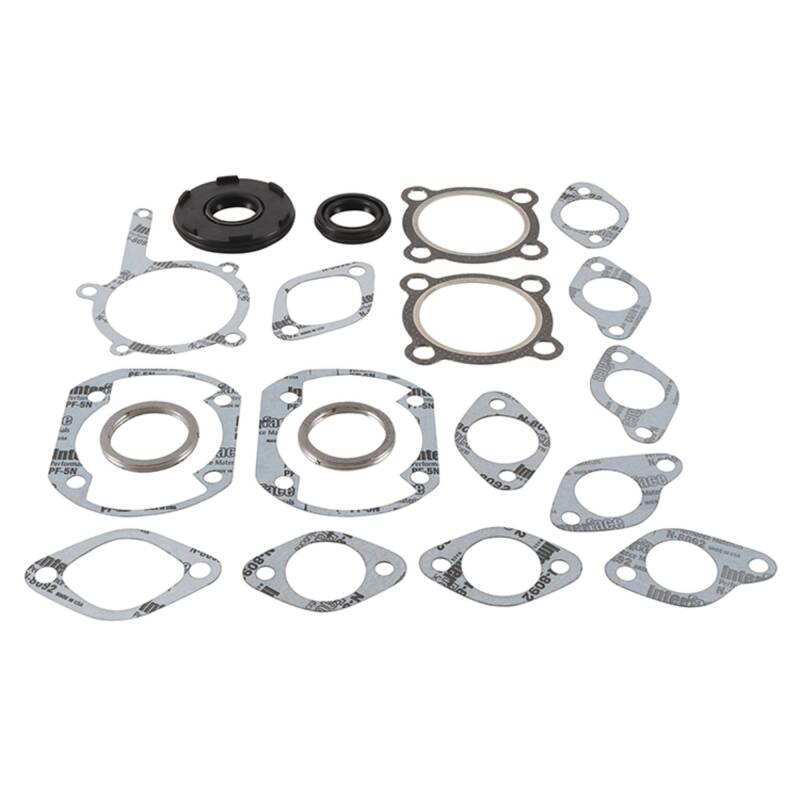 Vertex Pistons Vertex Gaskets 72-73 Yamaha EL443B EW433 C Complete Gasket Kit w/ Oil Seals