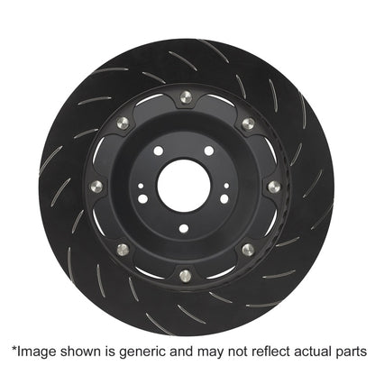 EBC Racing 2013+ Porsche 911 (991/992 w/Cast Iron Disc) 3.8TT 2 Piece SG Racing Front Rotors