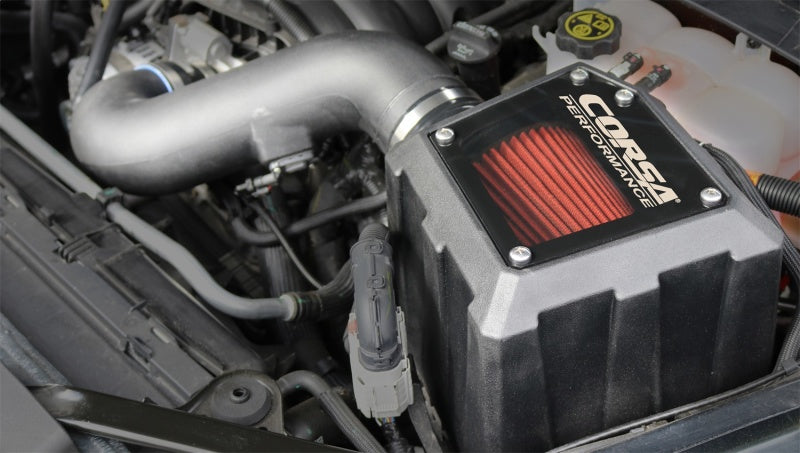 CORSA Performance Corsa 2019-2025 Chevrolet Silverado / GMC Sierra 5.3L V8 Cold Air Intake with DryTech Air Filter
