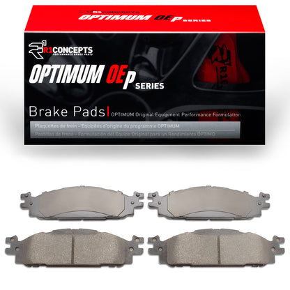 R1 Concepts R1 09-10 Lincoln Mks Front Optimum OE Brake Pads