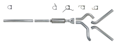Diamond Eye Performance Diamond Eye KIT 4in Catback DUAL AL: 2004.5-2007.5 DODGE CUMMINS 600