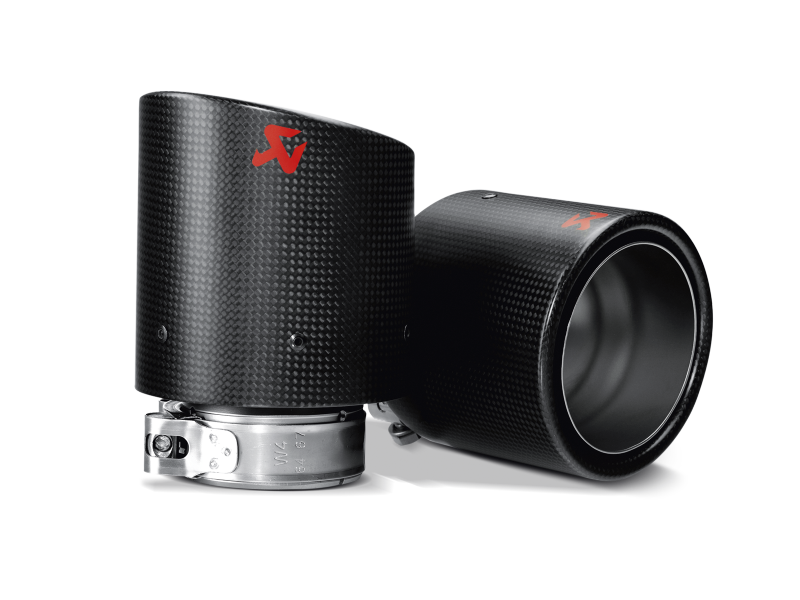 Akrapovic Akrapovic 09-12 Volkswagen Golf GTD (VI) Tail Pipe Set (Carbon)