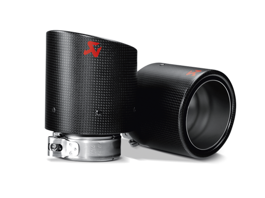 Akrapovic Akrapovic 09-12 Volkswagen Golf GTD (VI) Tail Pipe Set (Carbon)