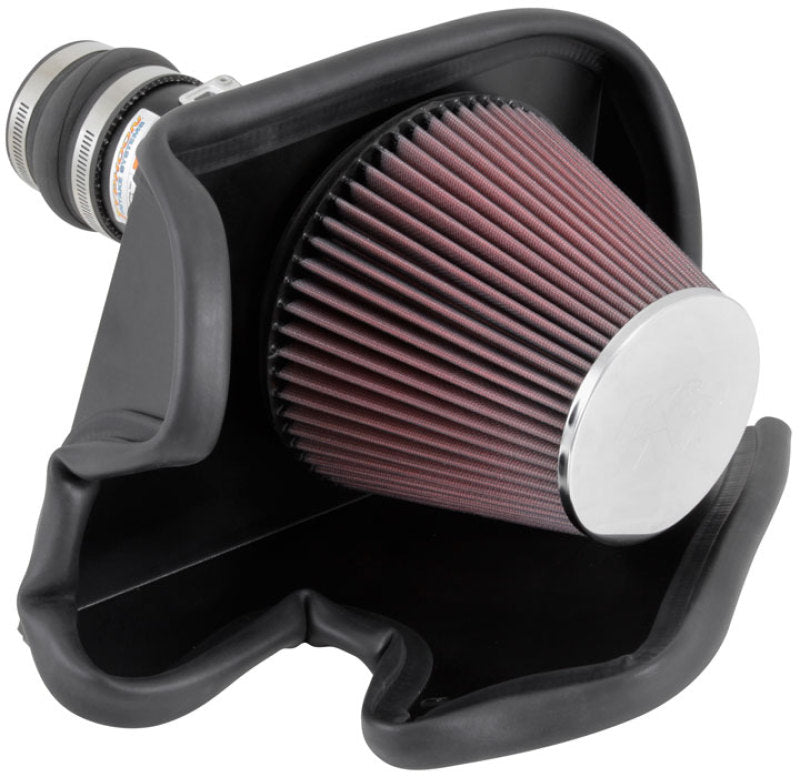 K&N Engineering K&N 69 Series Typhoon Performance Intake Kit 13-14 Nissan Altima/Pathfinder 3.5L V6