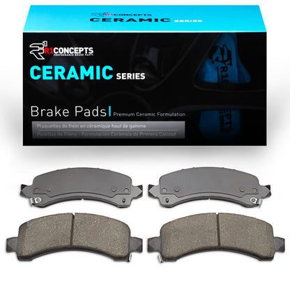 R1 Concepts R1 02-14 Cadillac Escalade EXT Rear R1 Ceramic Brake Pads