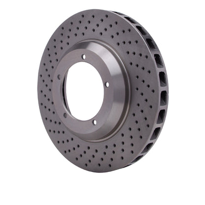 DFC 82-89 Porsche 911 Left Front Drilled Brake Rotor