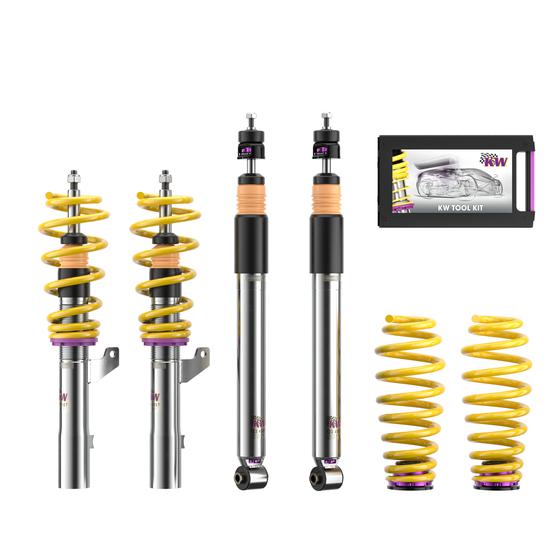 KW 352200FB Coilover suspension V3 inox <br>(incl. deactivation for electronic dampers)