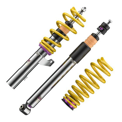 KW 352800DX Coilover suspension V3 inox <br>(incl. deactivation for electronic dampers)