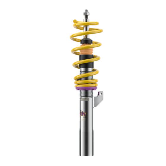 KW 352200FB Coilover suspension V3 inox <br>(incl. deactivation for electronic dampers)