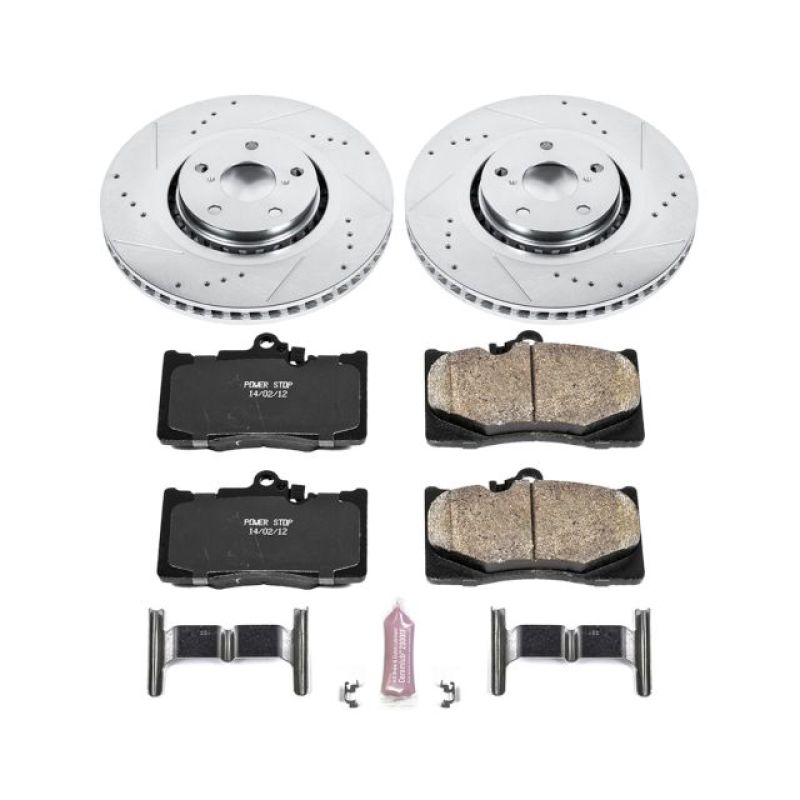 PowerStop Power Stop 07-11 Lexus GS350 Front Z23 Evolution Sport Brake Kit
