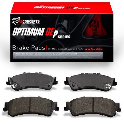 R1 Concepts R1 99-11 Cadillac DEVILLE Rear R1 Optimum OE Brake Pads