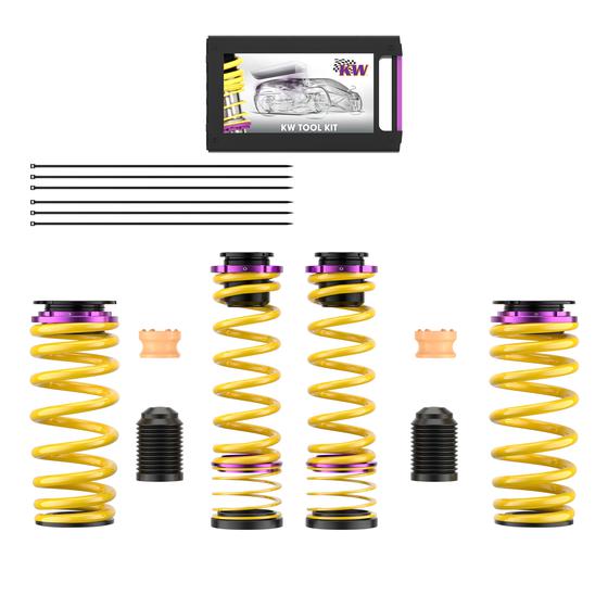 KW 253250AY height-adjustable springs kit <br>(Lowering springs)