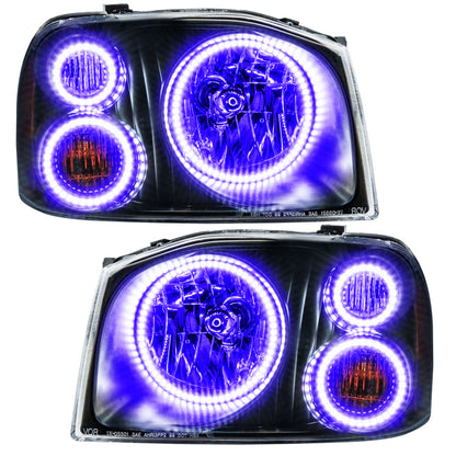 ORACLE Lighting Oracle 01-04 Nissan Frontier SMD HL - Triple Halo - ColorSHIFT