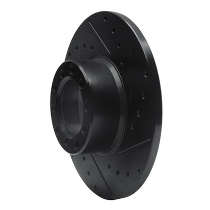 R1 Concepts R1 73-85 Mercedes-Benz 230 Front Right Drilled & Slotted Black Brake Rotor