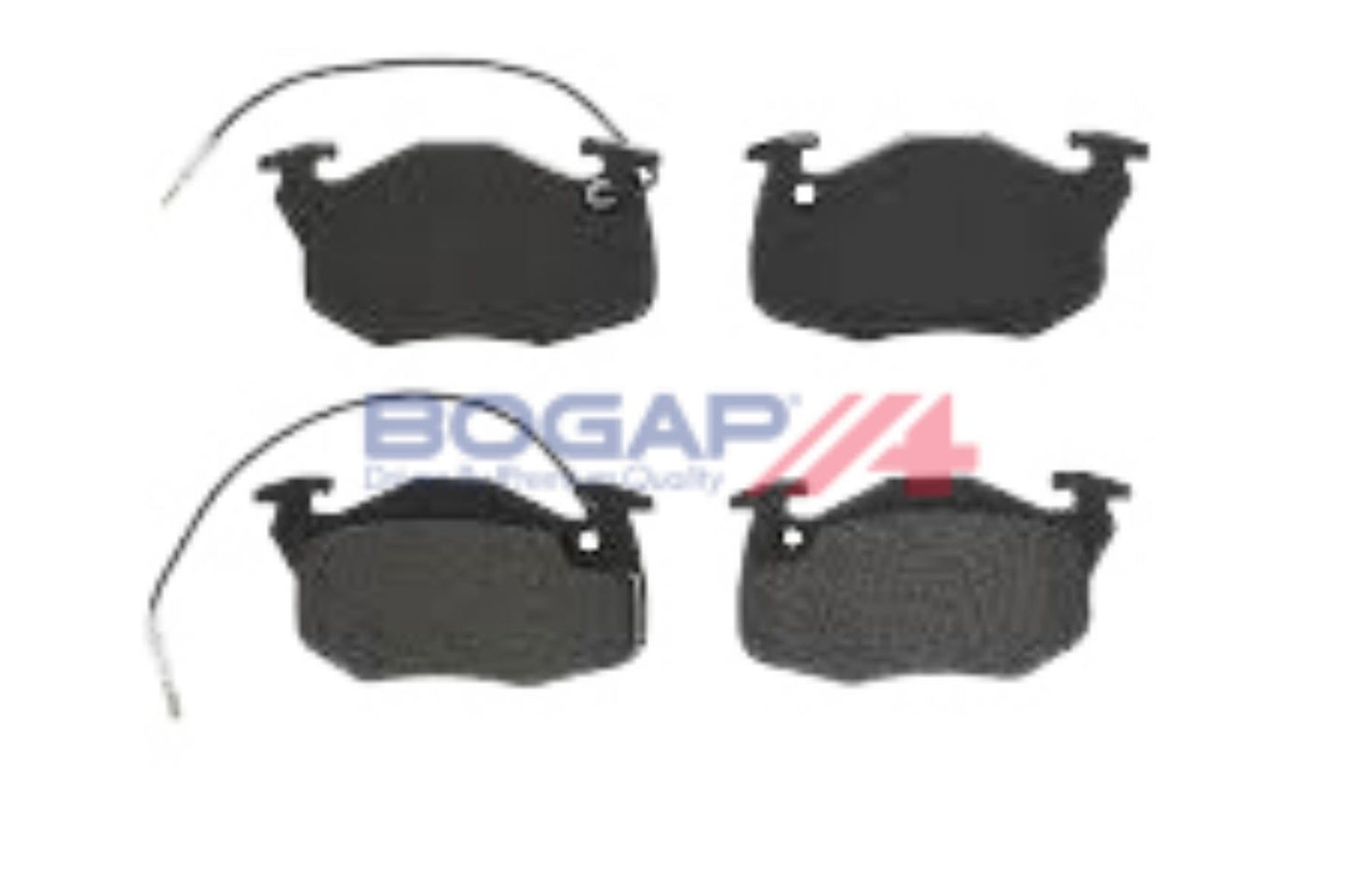 BOGAP P8210160 Brake Pad Set, Disc Brake
