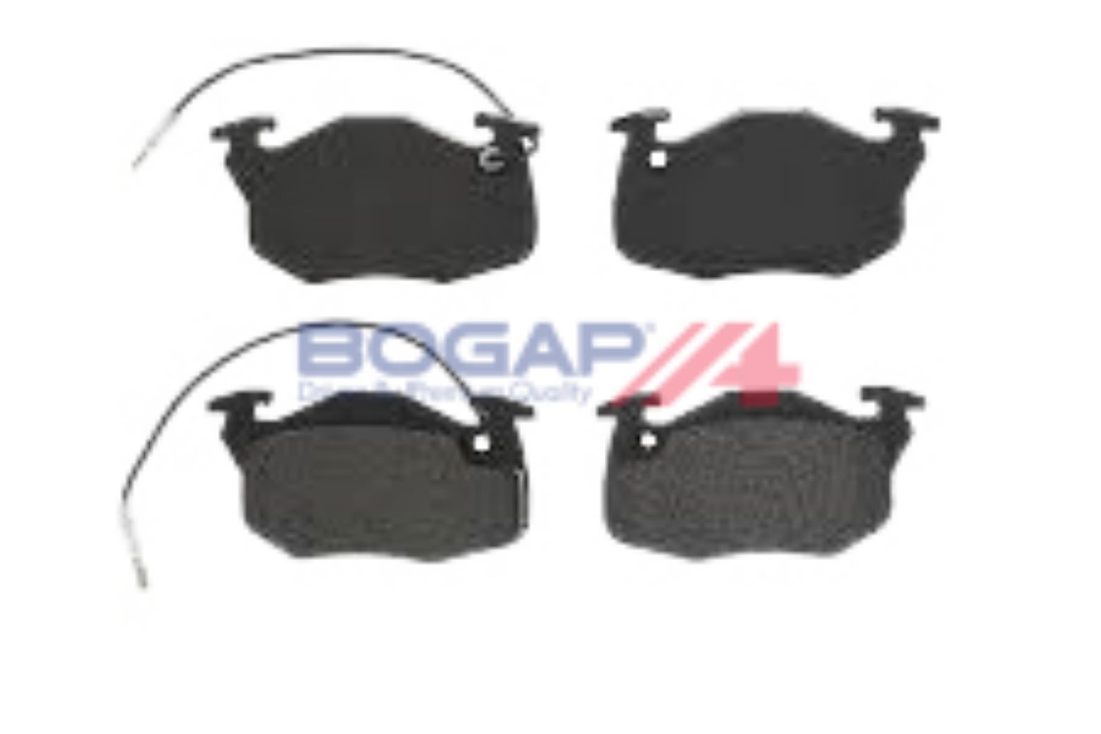 BOGAP P8210160 Brake Pad Set, Disc Brake