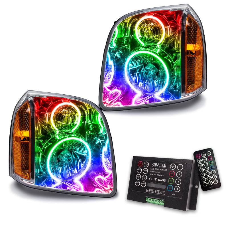 ORACLE Lighting Oracle 07-13 GMC Yukon SMD HL - ColorSHIFT w/ 2.0 Controller