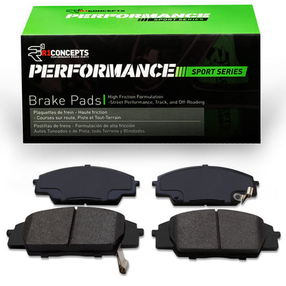 R1 Concepts R1 2000-2011 Acura RSX Front R1 Performance Sport Pads