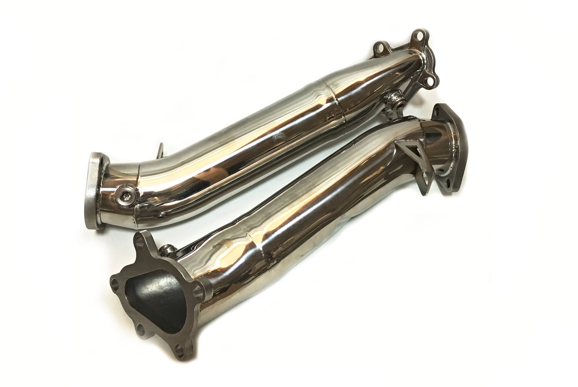 ARD 177119-01 S / S DOWNPIPE / BRUSHED / CATLESS / D=89MM / NO HEAT SHIELD / NISSAN GT-R R35