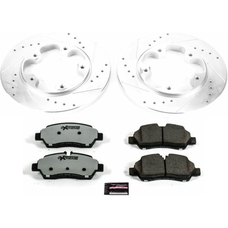 PowerStop Power Stop 15-19 Ford Transit-150 Rear Z36 Truck & Tow Brake Kit