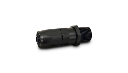 Vibrant -6AN Male NPT Straight Hose End Fitting - 3/8 NPT