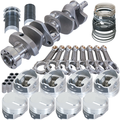 Eagle Chevy 454 1Pc 4.000in Crank 6.135in I-Beam Rods 43cc Dome 4.280in Pistons Rotating Assembly