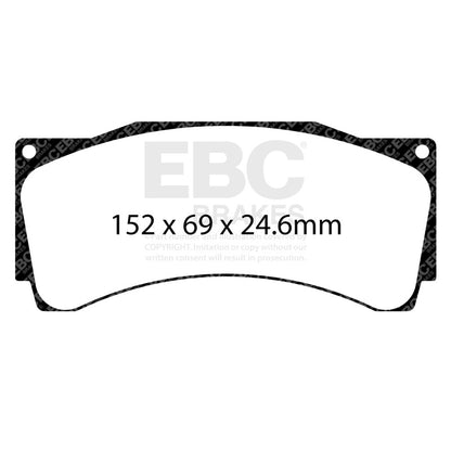EBC Racing Alcon CAR89 SR-11 Sintered Race Brake Pads