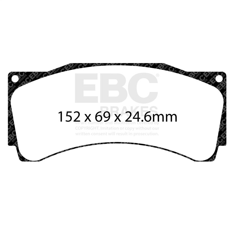 EBC Racing Alcon CAR89 SR-21 Sintered Race Brake Pads