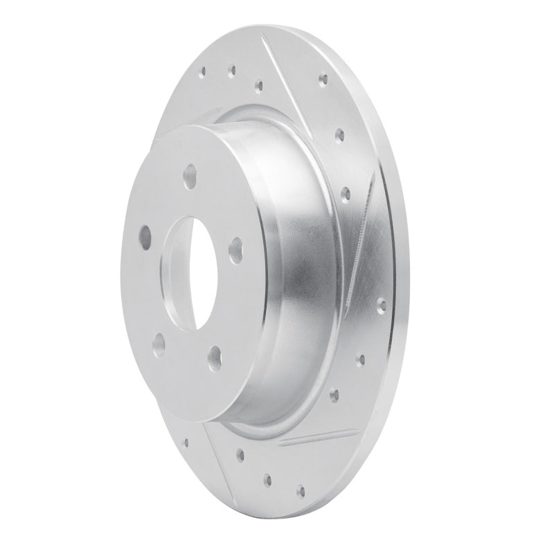 R1 Concepts R1 99-03 Renault SCENIC (Mexico) Rear Right Drilled & Slotted Silver Brake Rotor