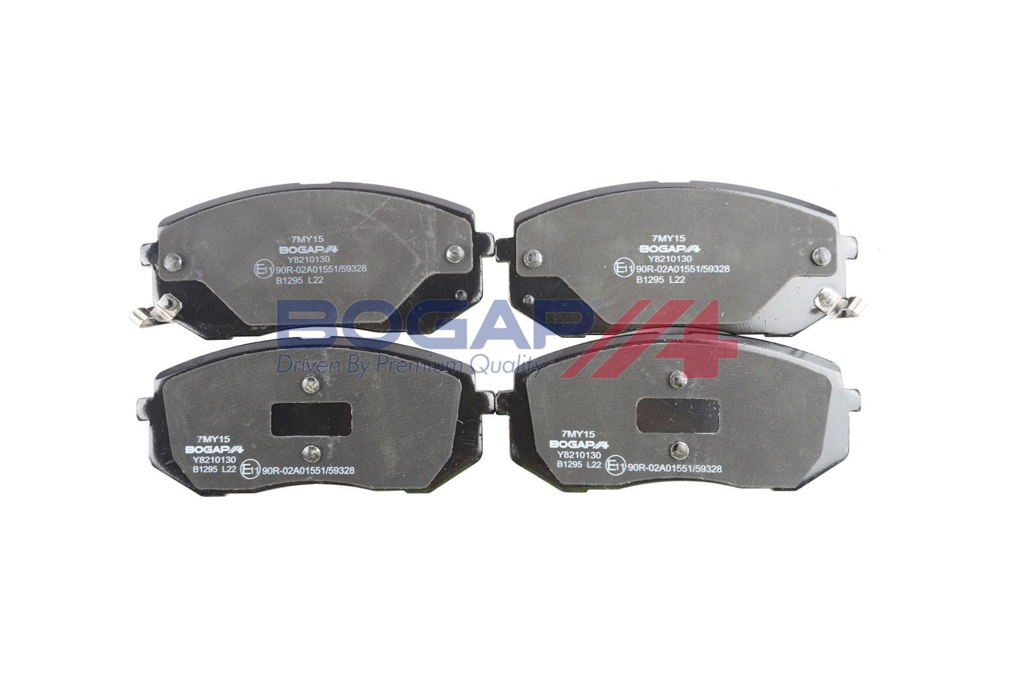 BOGAP Y8210130 Brake Pad Set, Disc Brake
