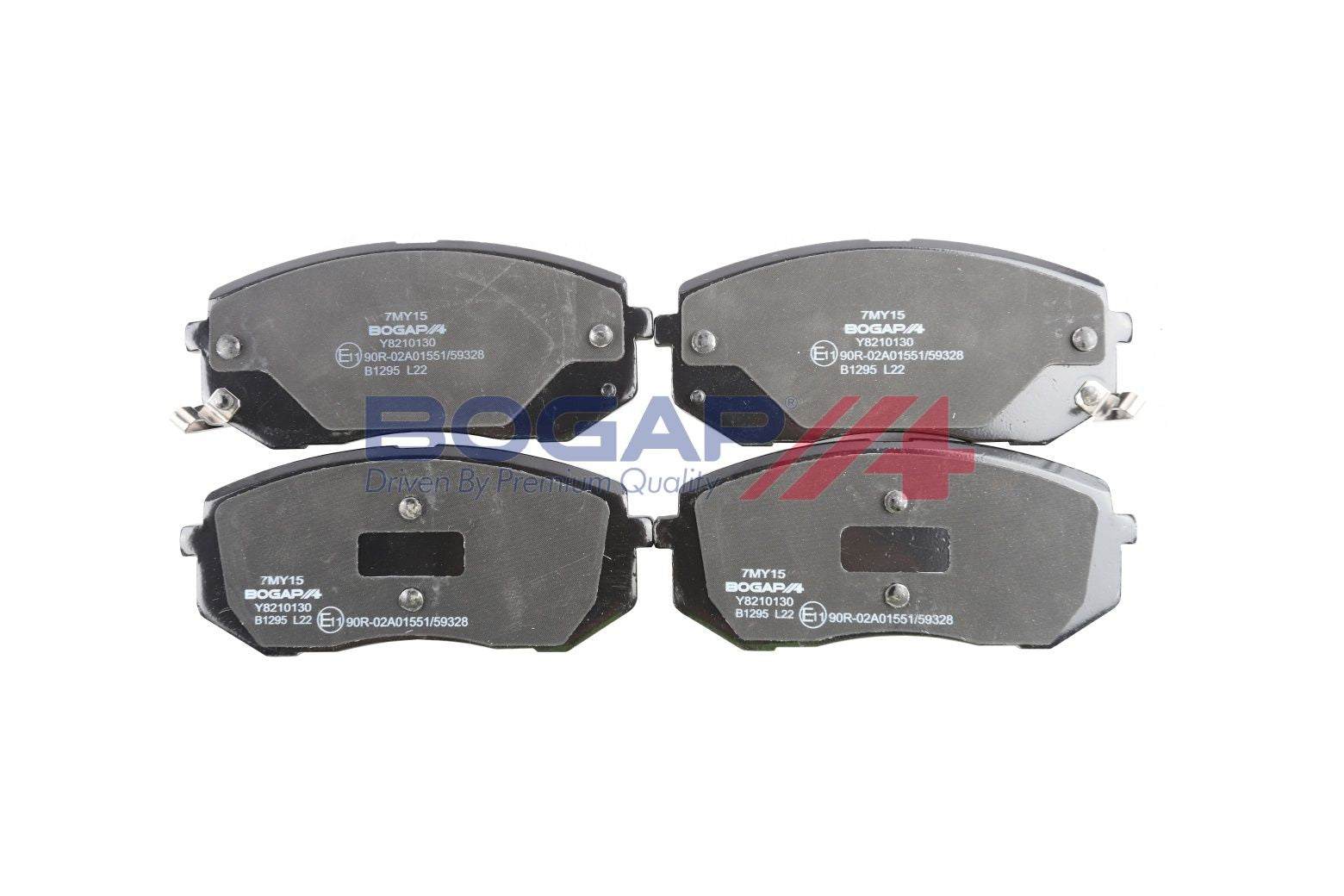 BOGAP Y8210130 Brake Pad Set, Disc Brake