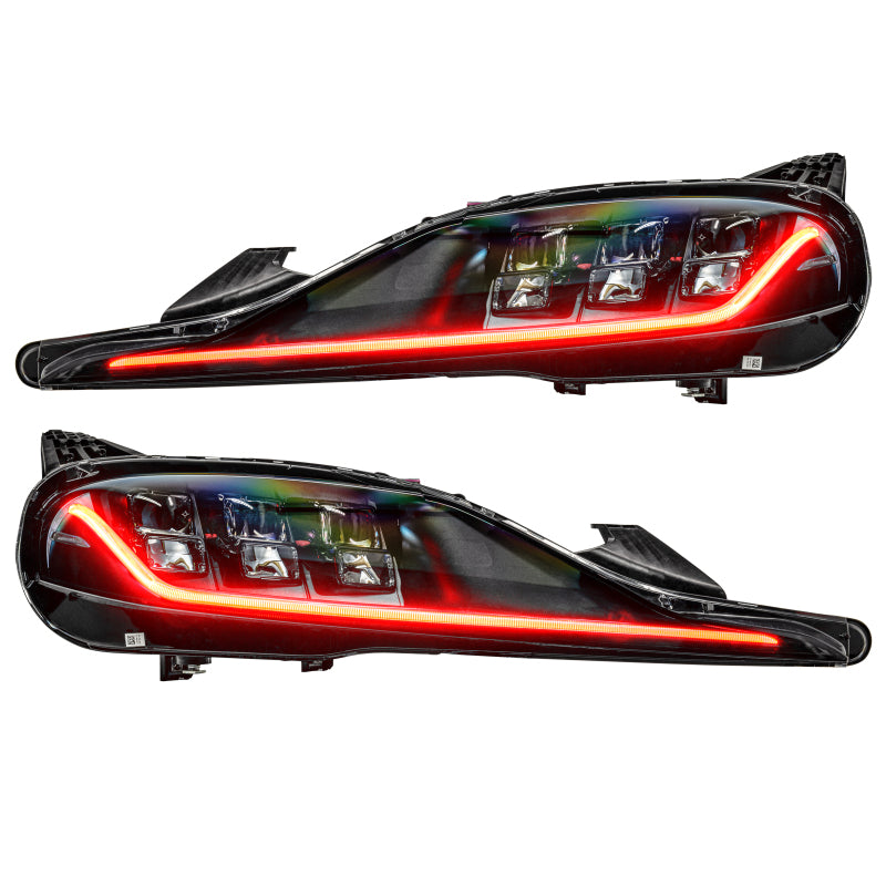 ORACLE Lighting Oracle 20-21 Toyota Supra GR RGB+A Headlight DRL Upgrade Kit - ColorSHIFT 2