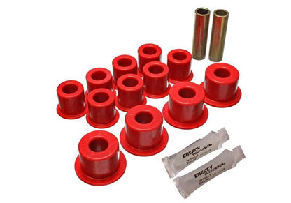 Energy Suspension Pad - Firm - 2-7/16in L x 1-5/8in W x 15/32in ID x 1/2in H - Red