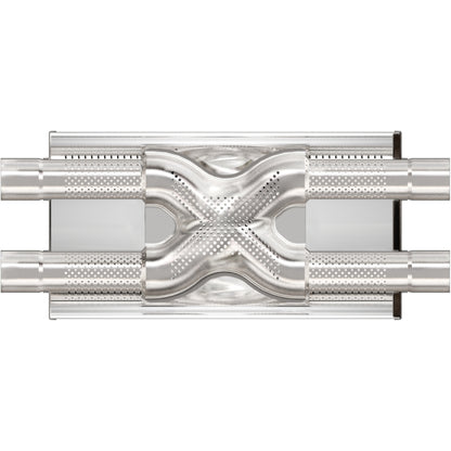 MagnaFlow Muffler Mag SS 18X5X8 2.5 D/D