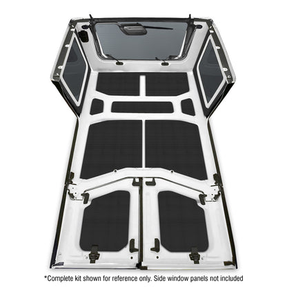 DEI 18-23 Jeep Wrangler JL 4-Door Boom Mat Headliner - 9 Piece - Black