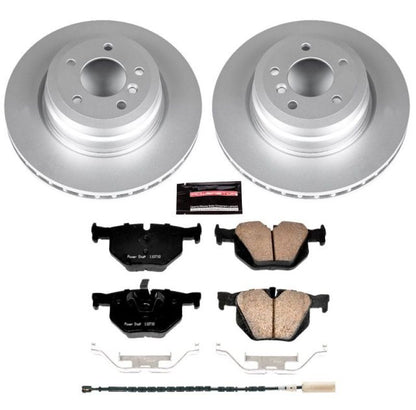 PowerStop Power Stop 11-13 BMW 335i Rear Z23 Evolution Sport Coated Brake Kit