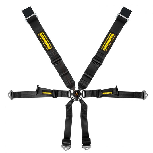 SCHROTH 94650-0 SEAT BELT PROFI 6-POINT 3X2 BLACK FOR PORSCHE (991)
