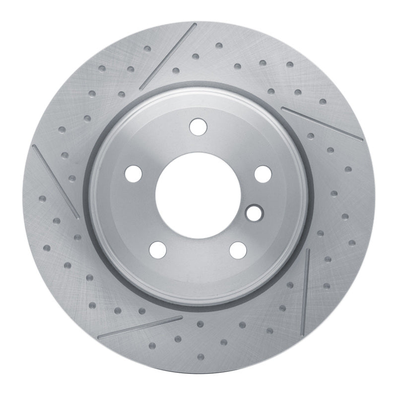 DFC 06-13 BMW 328i Rear Brake Rotor - Dimpled and Slotted