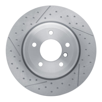DFC 06-13 BMW 328i Rear Brake Rotor - Dimpled and Slotted