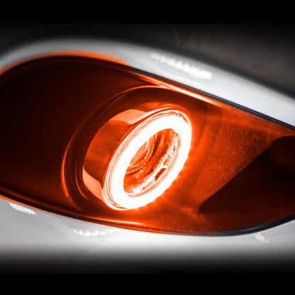 ORACLE Lighting Oracle 09-11 Nissan Maxima Surface Mount LED Fog Light Halo Kit - Amber