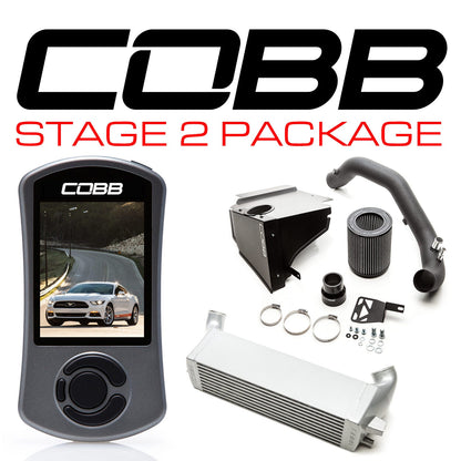 COBB 6M1X02 FORD STAGE 2 POWER PACKAGE MUSTANG ECOBOOST 2015-2020
