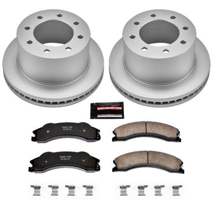 PowerStop Power Stop 11-19 GMC Sierra 3500 HD Rear Z17 Coated Brake Kit