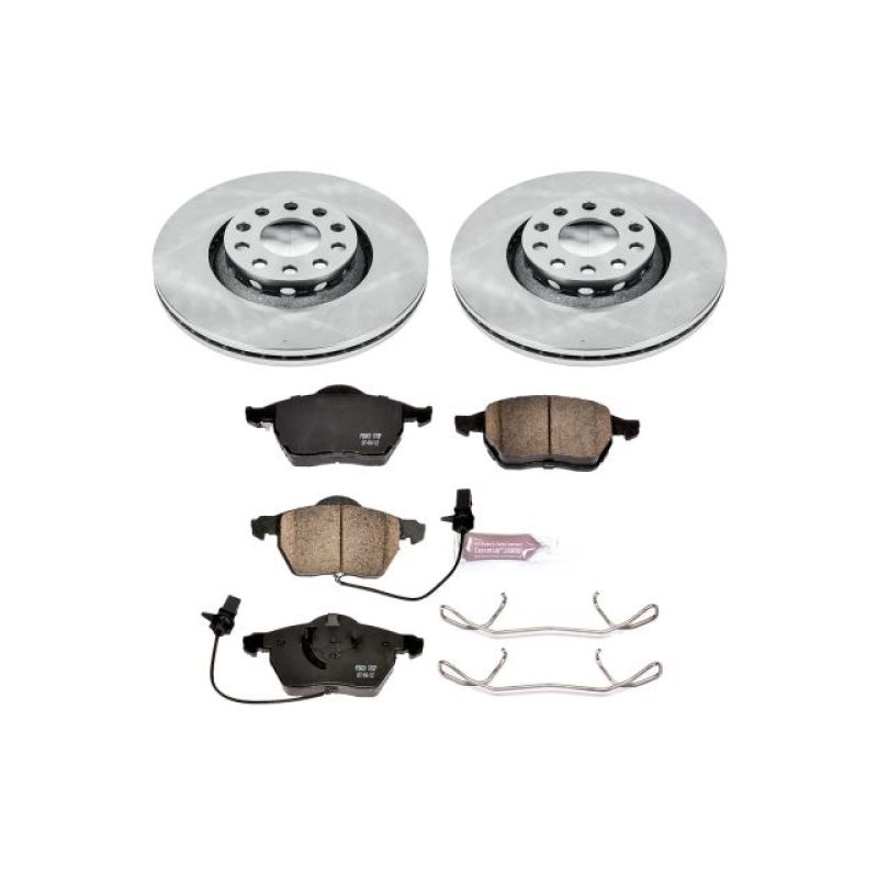 PowerStop Power Stop 02-05 Audi A4 Front Autospecialty Brake Kit