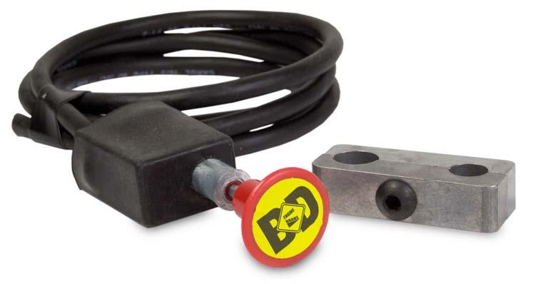 BD Diesel Push/Pull Switch Kit Exhaust Brake - 5/8in Manual Lever