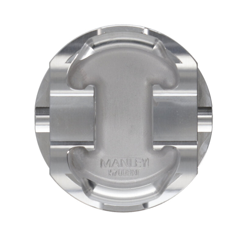 Manley Performance Manley Ford 3.7L Cyclone 3.770in Bore 1.239in Comp Height -5.0cc Dish Piston Set